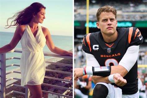 Getty Joe Burrow's girlfriend Olivia Holzmacher is the Bengals quarterback's biggest fan. . Olivia holzmacher bikini